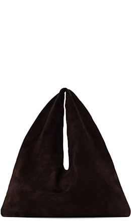 Brown Small Bindle Tote - The Row