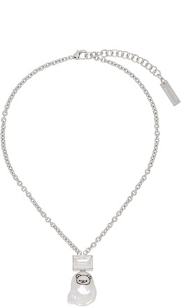 Rilakkuma Edition Classic Pearl Necklace - JIWINAIA