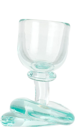 Blue B144 Recycled Glass Egg Cup - Completedworks