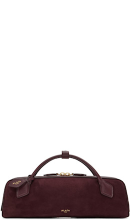 Burgundy 'Le Teckel' Clutch Bag - ALAÏA