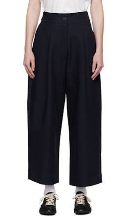 Navy Fellini Trousers - Studio Nicholson