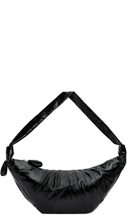 Black Large Croissant Bag - LEMAIRE