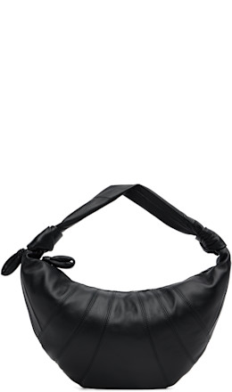 Black Fortune Croissant Bag - LEMAIRE