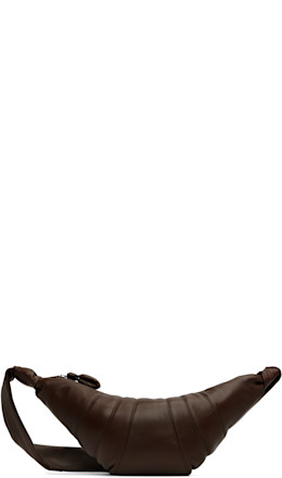 Brown Medium Croissant Bag - LEMAIRE