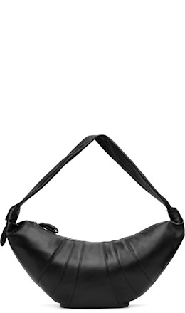 Black Large Croissant Bag - LEMAIRE