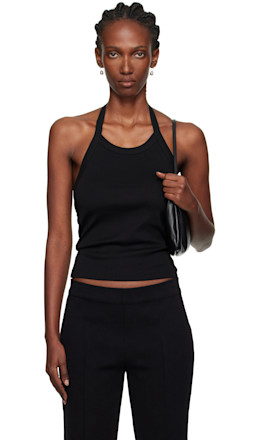 Black Angie Tank Top