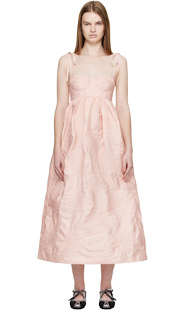Pink CBalena Midi Dress - Cecilie Bahnsen