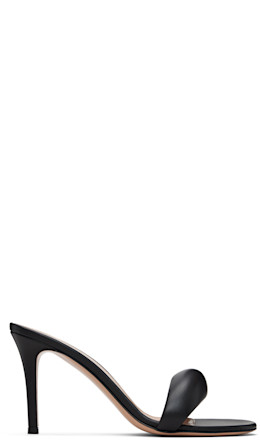 Black Bijoux Mule 85 Heeled Sandals - Gianvito Rossi