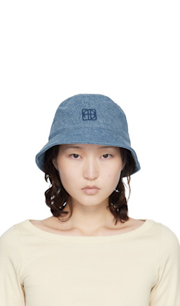 Blue Nicks Bucket Hat - ANINE BING