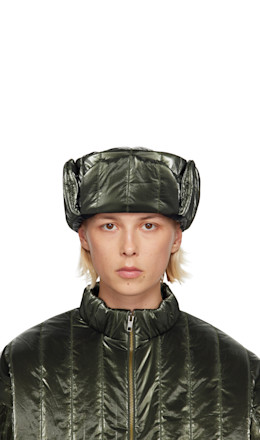 SSENSE Exclusive Green Jody Cap - Nicklas Skovgaard