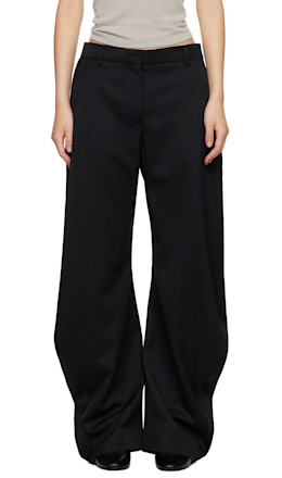 Black Wool Trousers - Acne Studios