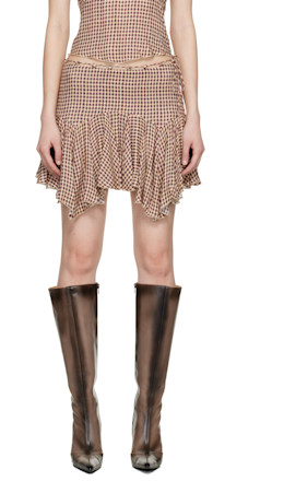 Beige Tess Miniskirt Beige Tess Miniskirt