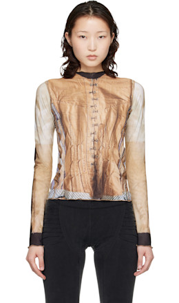 Brown Halcyon Top Brown Halcyon Top