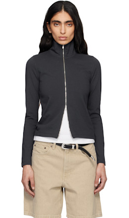 Navy Olive Track Jacket