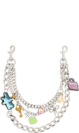 Silver 'The Shoulder Strap' Bag Chain - Marc Jacobs