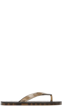 Gray Jelly Flip-Flops - St. Agni