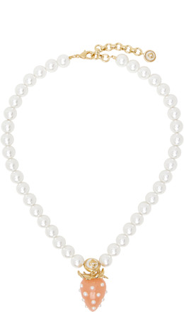 Strawberry Necklace - Casablanca