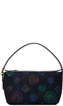 Navy Heatmap Logo Bag