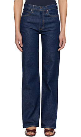 Navy Harper Straight Jeans