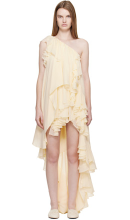 Yellow Violet Minidress - Collina Strada
