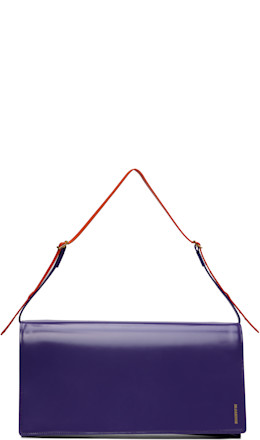 Purple File Medium Bag - Jil Sander