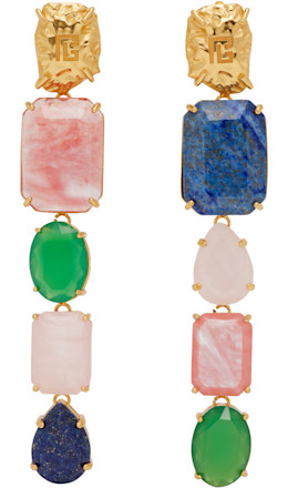 Stones Earrings - BALMAIN
