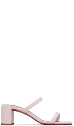 Pink Tanya Heeled Sandals - BY FAR
