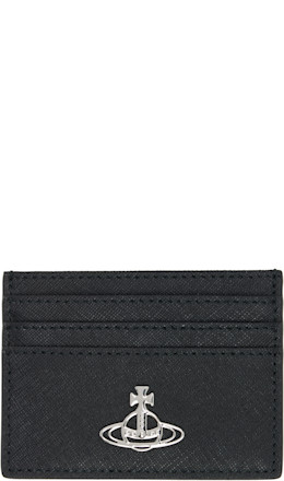 Black Flat Card Holder - Vivienne Westwood