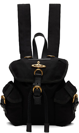 Black Highland Small Backpack - Vivienne Westwood