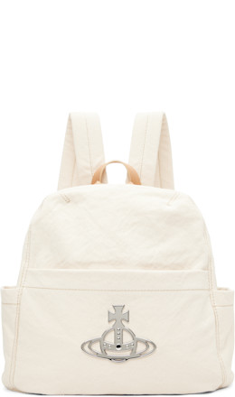Beige George Medium Backpack Beige George Medium Backpack