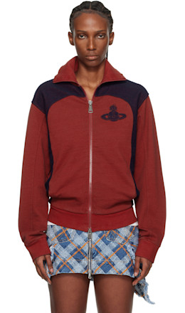Red & Navy Alien Track Jacket Red & Navy Alien Track Jacket