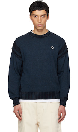 Navy Kenzo Paris 'Boke Flower 2.0' Sweater - Kenzo