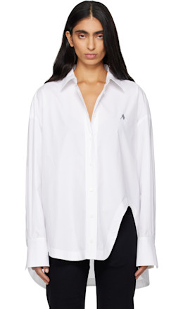 White Diana Shirt - The Attico