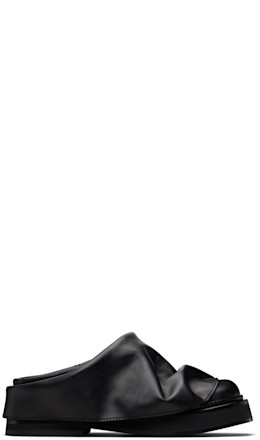 Black Mini Robin Sabot Loafers - The Attico