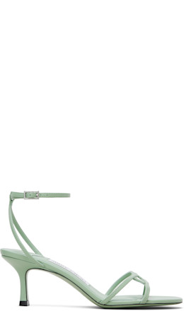 Green 1998 Leo 65 Heeled Sandals - Jimmy Choo