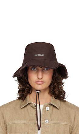 Brown 'The Artichaut' Bucket Hat