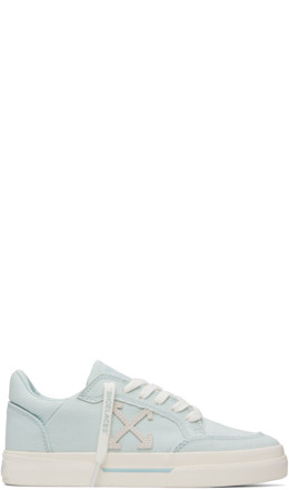 Blue Vulcanized Low Sneakers - Off-White