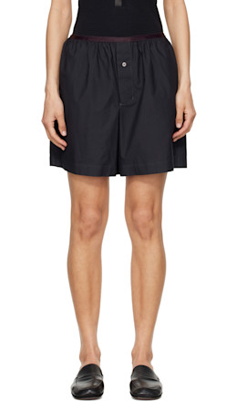 Black Boxer Shorts - LEMAIRE