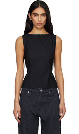 Black Fase Tank Top - Paloma Wool