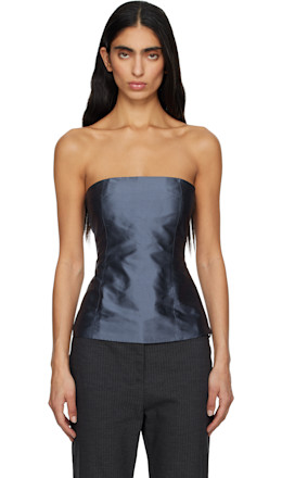 Blue Agnes Top - Paloma Wool