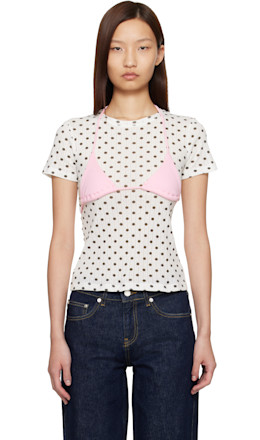 Off-White Effie T-shirt - Sandy Liang