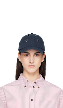 Navy Eyelets Cap - Gimaguas