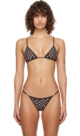 Brown Emily Bikini Top - Gimaguas