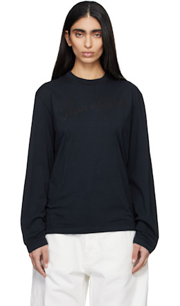 Black 'Fear Of God' Long Sleeve T-shirt - Fear of God