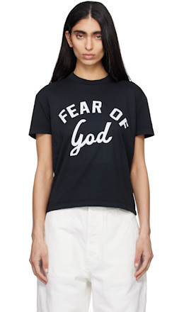 Black Varsity T-shirt - Fear of God
