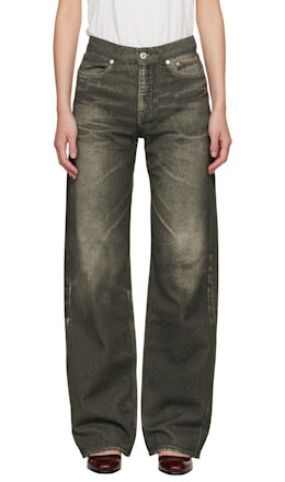 Gray Wata Cut Jeans - OUR LEGACY