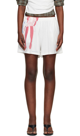 White Gored Shorts - OUR LEGACY