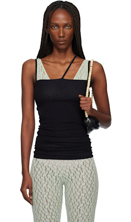 Black Nida Tank Camisole - Baserange