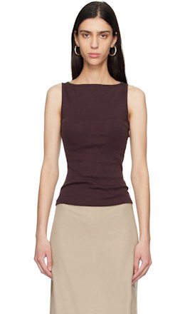 Brown Timmi Tank Top