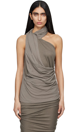 Gray Sleeveless Dalters Top - Entire Studios